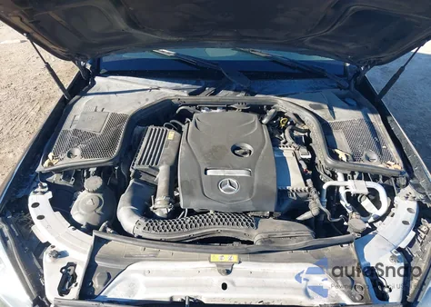 2017 Mercedes-Benz C 300 from USA, damaged, VIN 55SWF4JB2HU214838